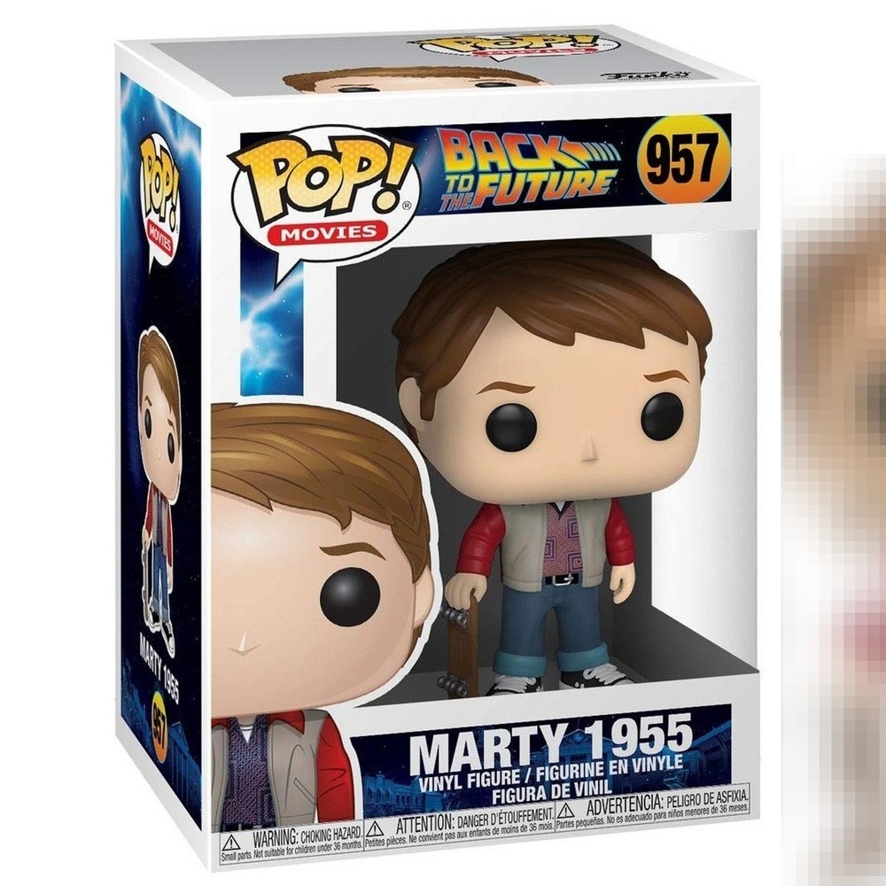 Funko Pop Marty McFly 1955 Back to the Future 957 Vinyl Figure Movie Collectible